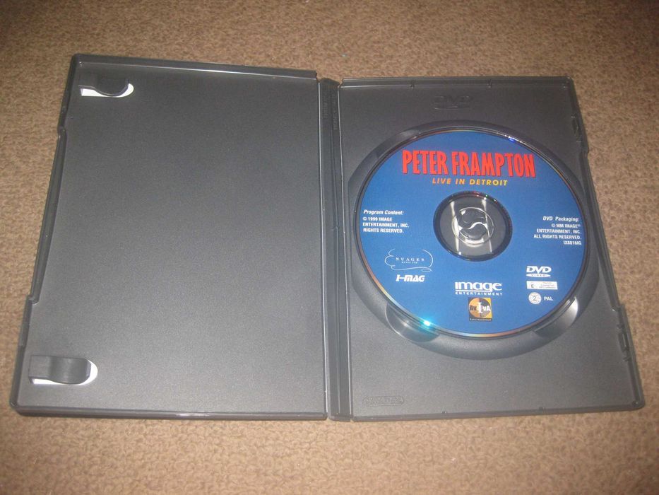 DVD Musical do Peter Frampton "Peter Frampton: Live In Detroit"