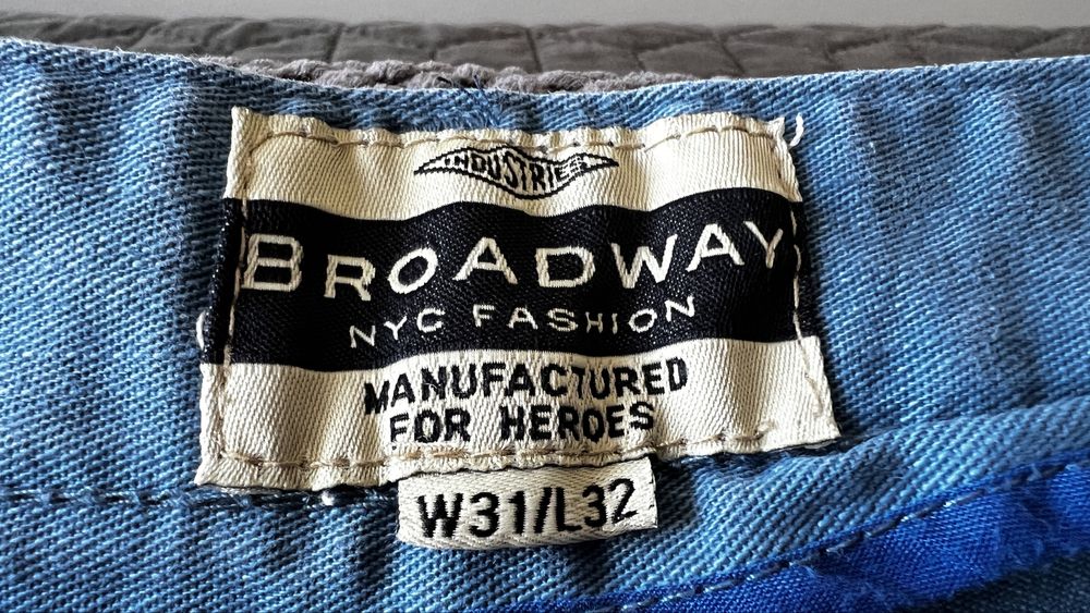 Spodnie Męskie Broadway Nyc Fashion  W/31/L32