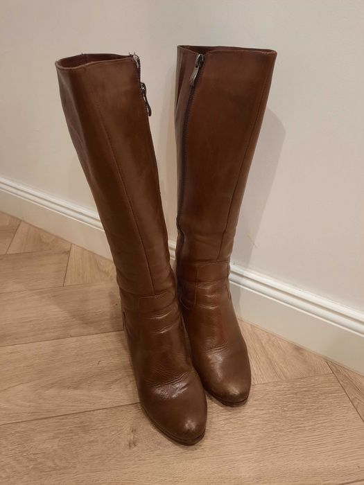 Kozaki skórzane SALA r. 38