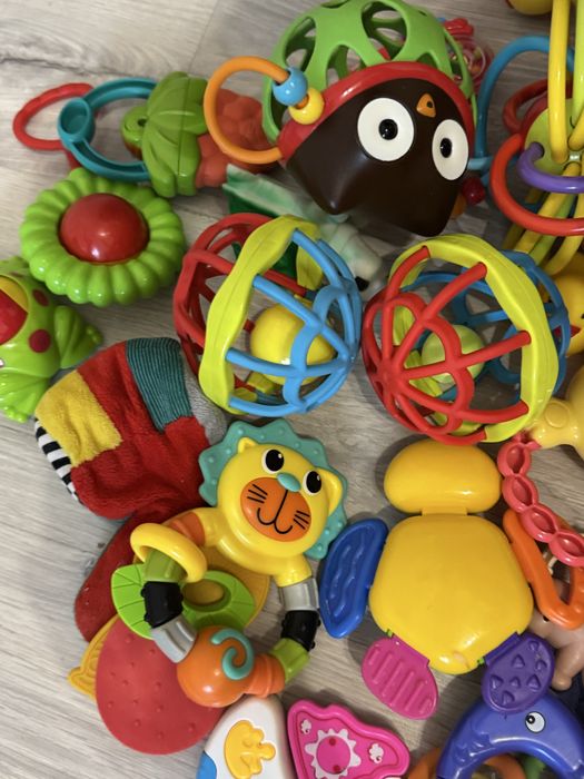 Набір гризунці, брязкальця, погримушки