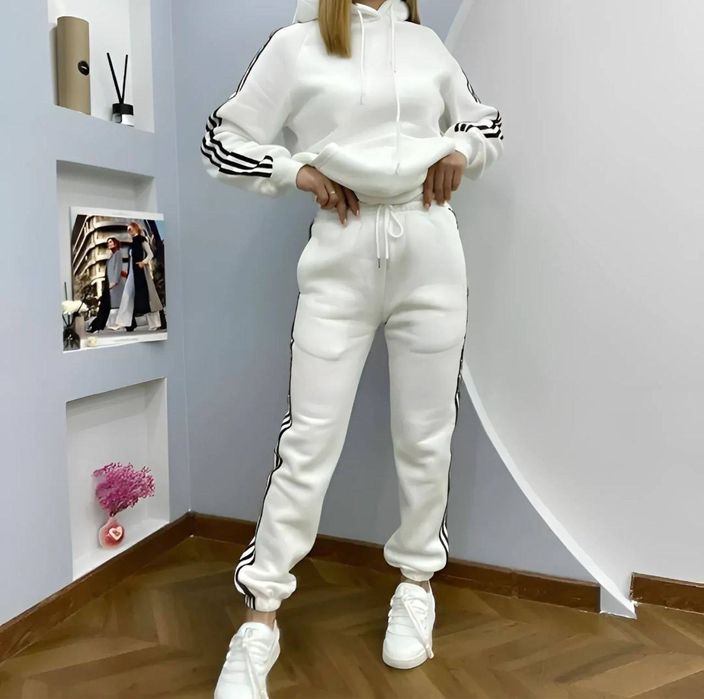 Женский теплый спорт костюм тройка/Жіночий теплий спорт костюм трійкаK