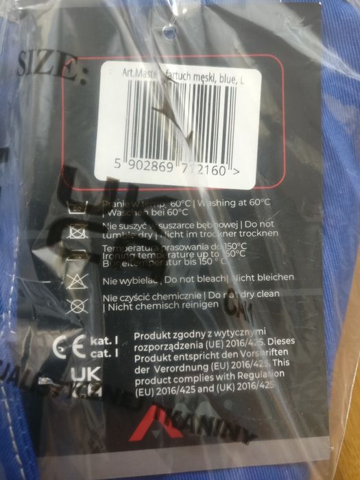 Fartuch ochronny nowy rozm L