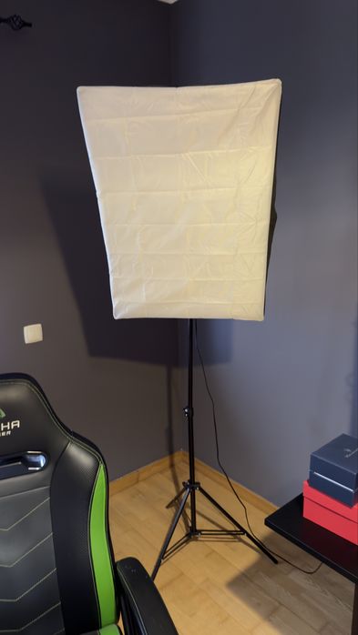 Kit de Iluminação Estúdio (3 Softboxes) — 120€