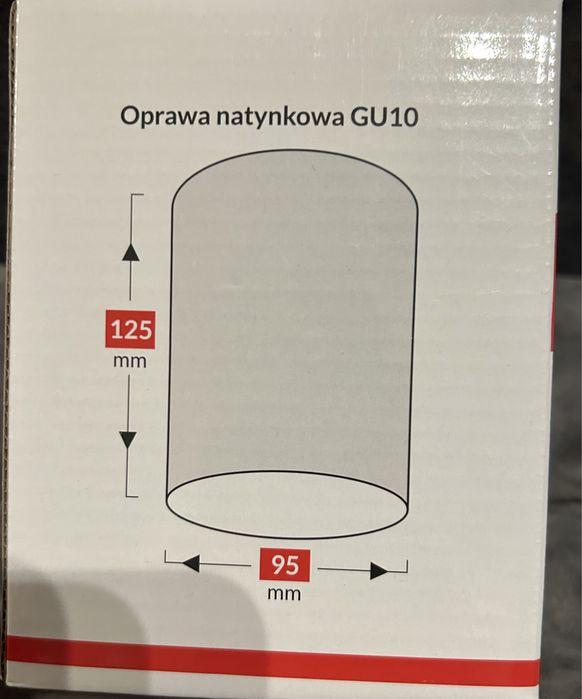 Tuba oprawa natynkowa