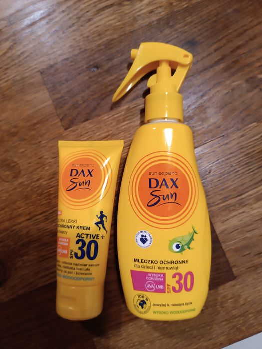 Dax sun expert mleczko i lekki krem ochronne