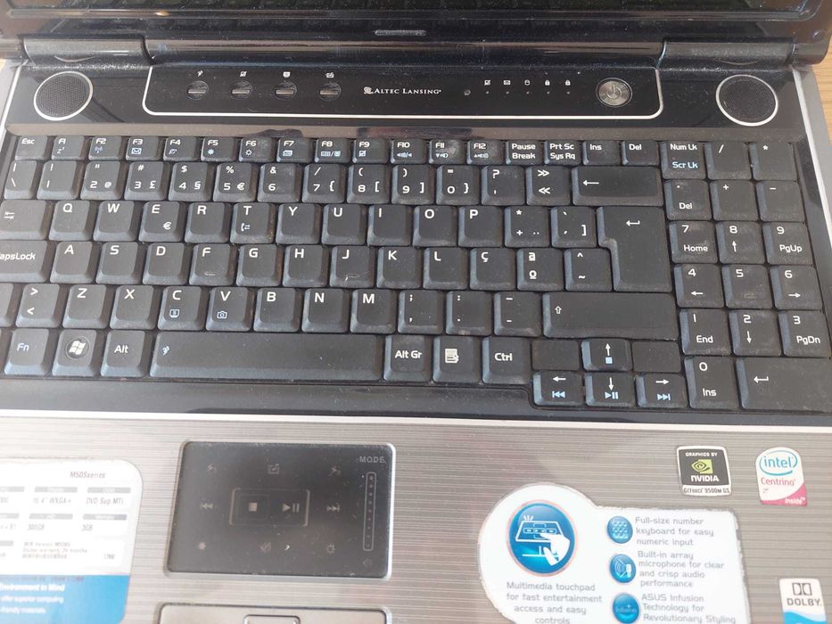 Laptop asus peças 3G PC2-6400 CPU Core 2 Duo P8600 2.40Ghz 1066Mhz 3MB