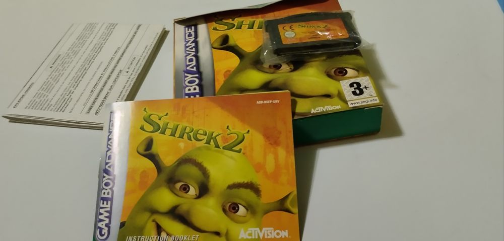 Shrek 2 – Game Boy Advance (Original, Com Caixa)