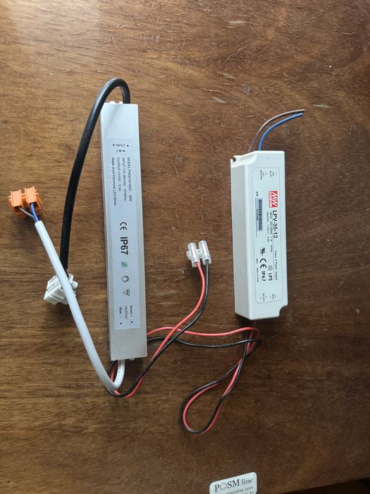 Блок живлення IP67 12В 3А; 2,5А