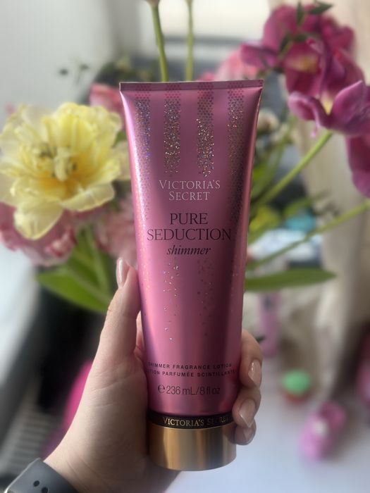 victoria secret pure seduction лосьйон для тіла з шимером.