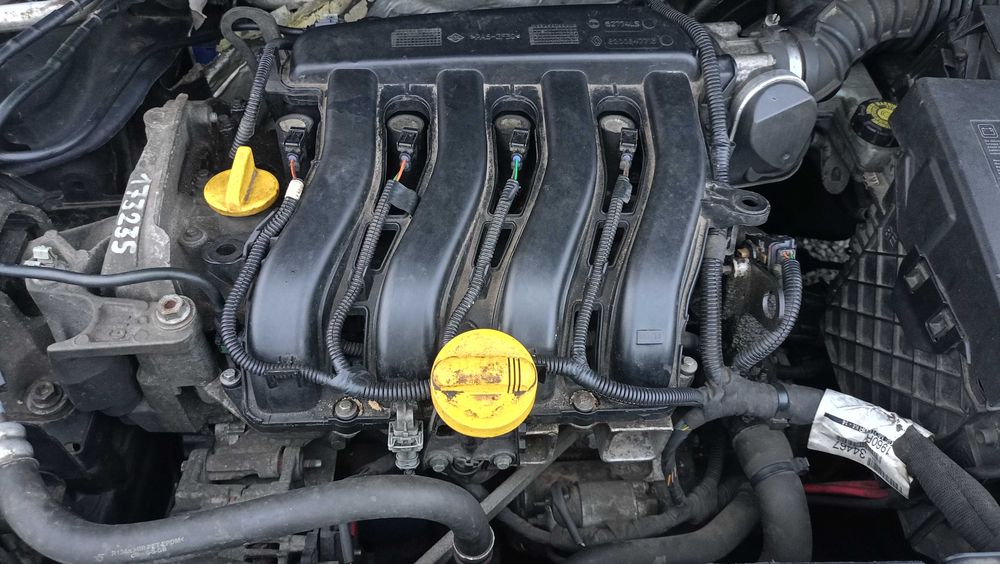 Renault Megane IIII Scenic Silnik Kompletny 1.6 16V K4M858