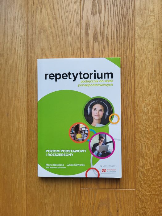 Repetytorium j. Angielski - podręcznik do szkół ponadpodstawowych Macmillian education (2022 rok wydania)