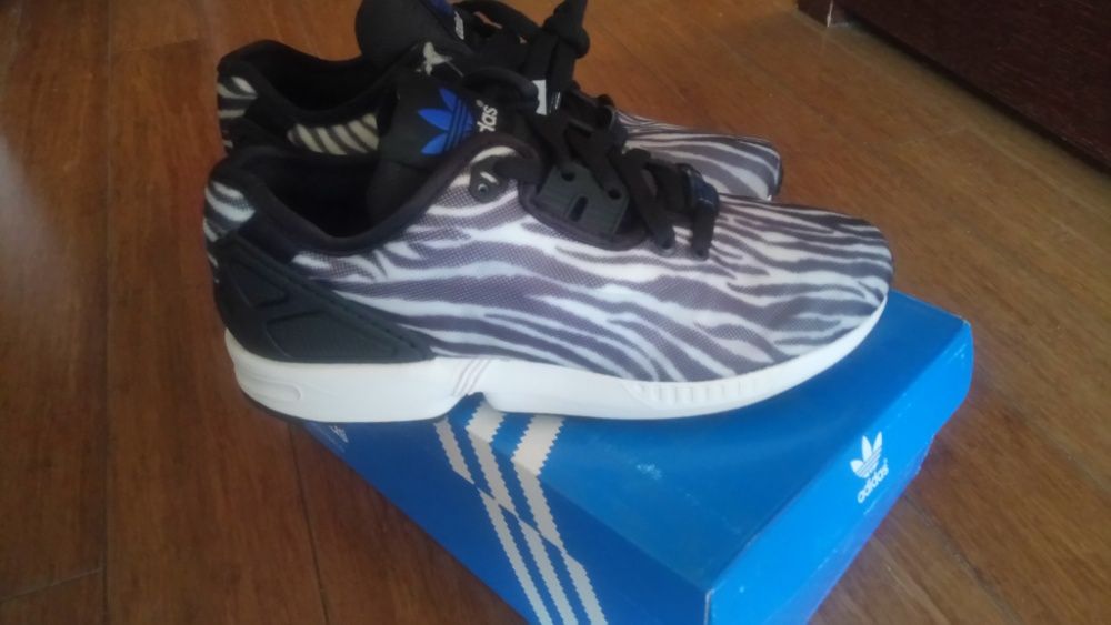 ADIDAS Buty damskie ZX FLUX DECON zebra rozm.38