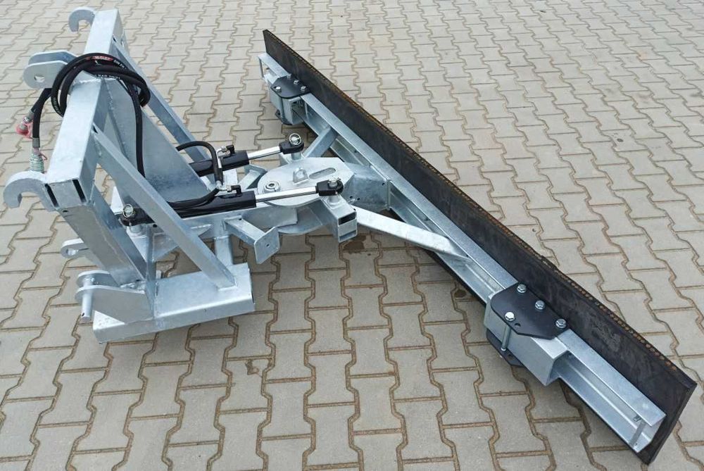 Zgarniacz obornika śniegu sztywny hydrauliczny OCYNKOWANY