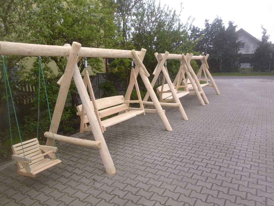 Hustawka ogrodowa drewniana 3+1 rodzinna