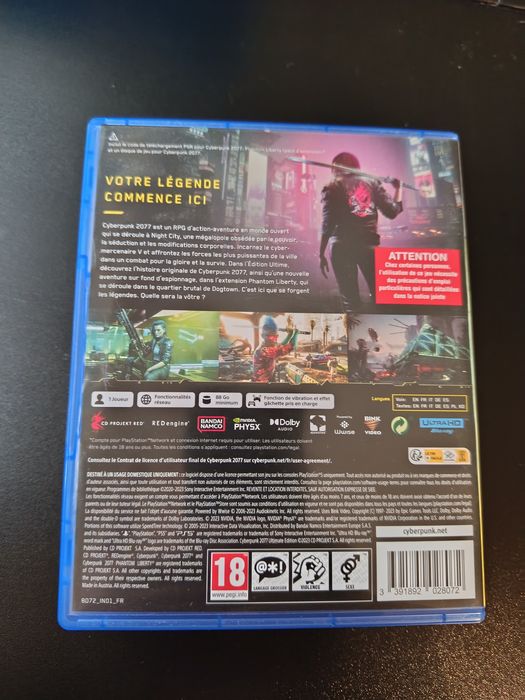 Gra cyberpunk 2077 PS5 wersja pl dubbing