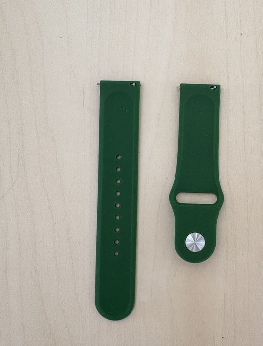 Braceletes Silicone Verde 22mm Xiaomi / Huawei GT / Amazfit / Samsung (Novas)