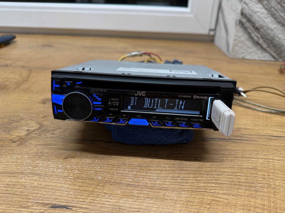 radio samochodowe JVC KD-R862BT