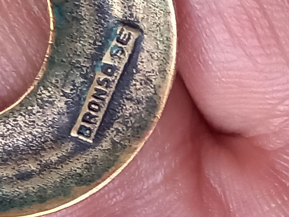 Kolczyki z brązu Norwegia