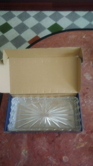 Travessa cristal bohemia
