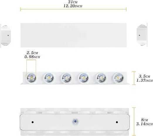 Nowa lampa LED / kinkiet / ścienna / lampka /31 cm !473! OKAZJA