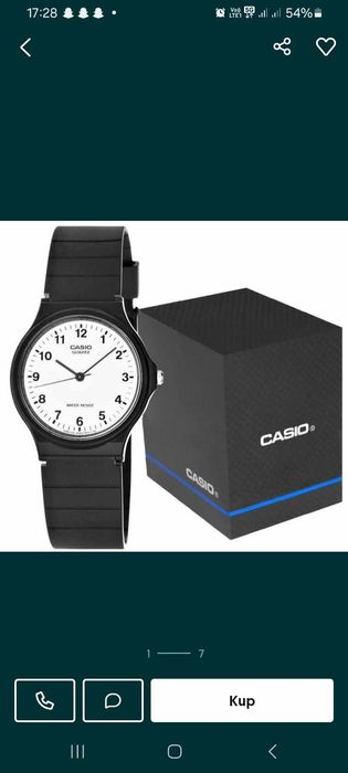 Nowy zegarek Casio