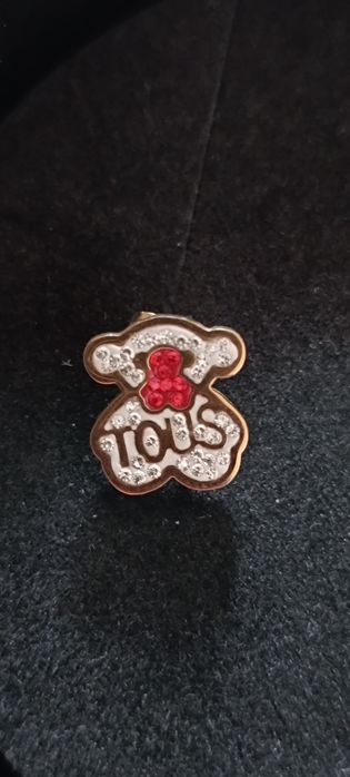 TOUS kolczyki pozłacane