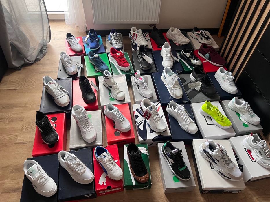 Buty sportowe Mix klas A box 10sztuk