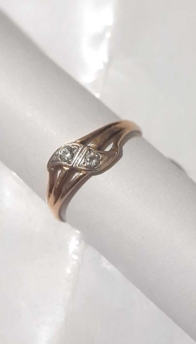 СРОЧНО! ДЁШЕВО Золотое кольцо колечко серебряное серебро божья коровка