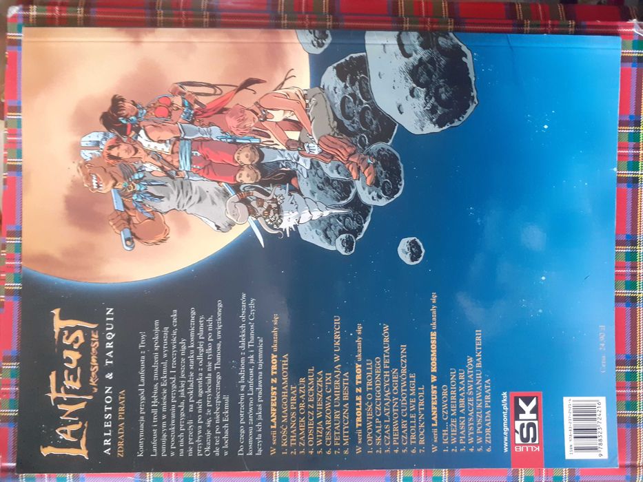 Komiks Lanfeust w kosmosie Zdrada pirata