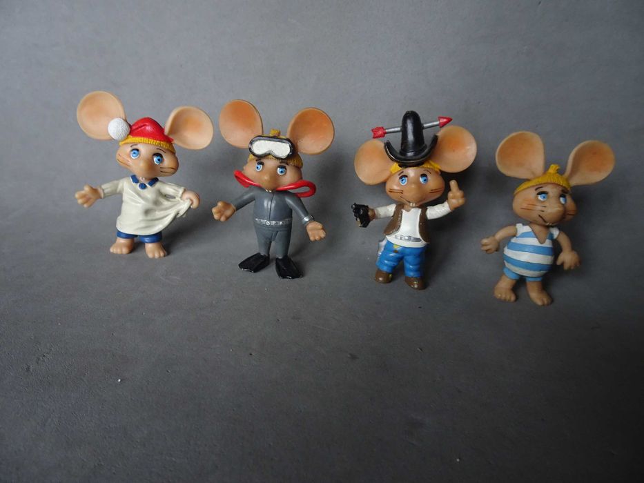Figuras em PVC coleção Topo Gigio