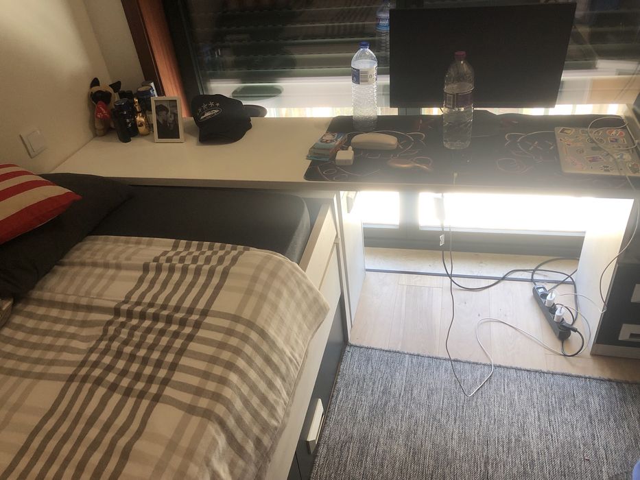 Conjunto de Quarto Cama Solteiro Ikea