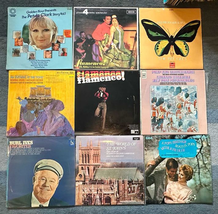 Lote 01 - 72 discos de vinil, Lp's - Musica Clássica