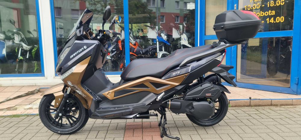 BARTON B MAX 125! Maxi skuter! Ledy! KUFER!Gwarancja 24m!Serwis! Raty!Dowóz!