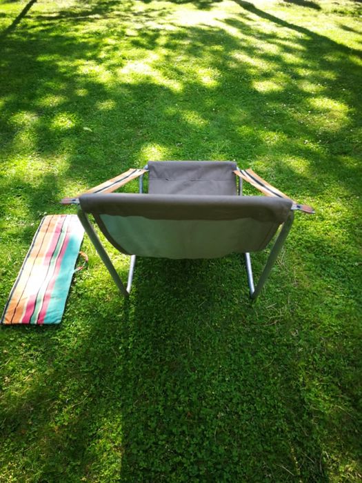 Leżak rozkładany PRL