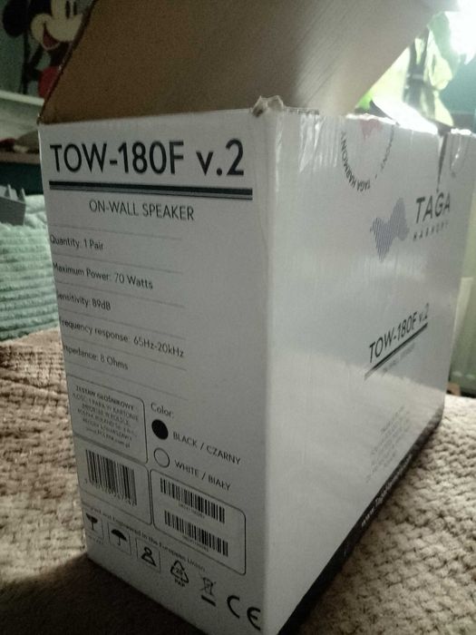 kolumny scienne TAGA HARMONY TOW-180F okazja!