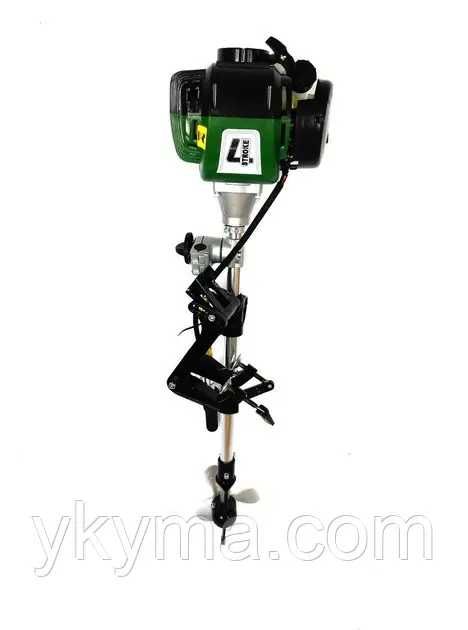 Мотор для човна Grünwelt 2.4 кВт, 6000 об/хв, 50 см³