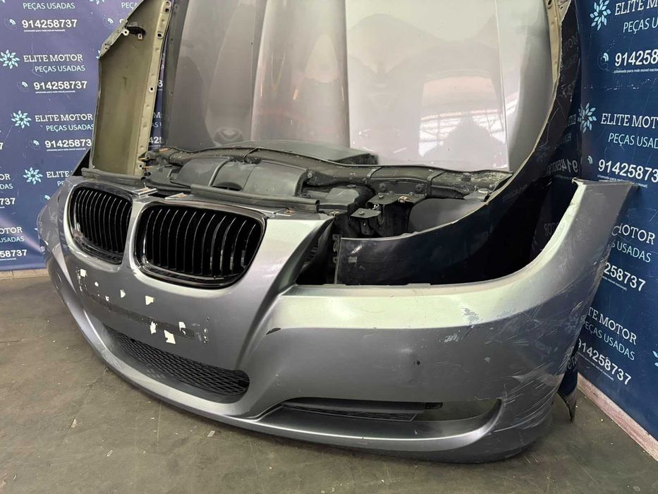 Frente completa usada BMW SERIE 3 E90 E91 LCI 320D parachoques capot oticas guardalamas radiador reforço