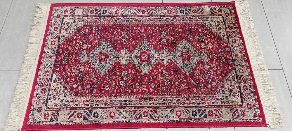 Elegancki dywan orientalny – styl perski | 125 x 75 cm | jedwabny