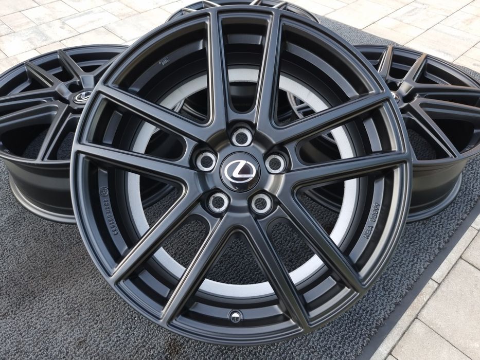 Lexus 18 " Felgi nowe 5x114,3 RX LBX NX alufelgi czarne