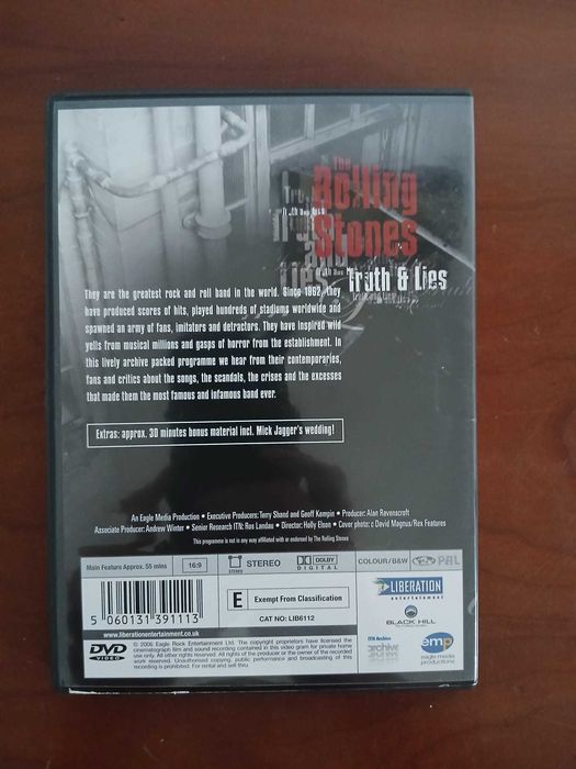 Truth and Lies - DVD de Rolling Stones