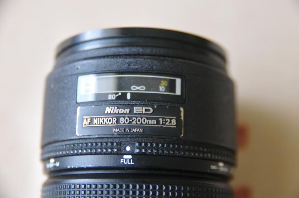 Объектив Nikon ED AF Nikkor 80-200mm 1:2.8 (MKI). Made in Japan