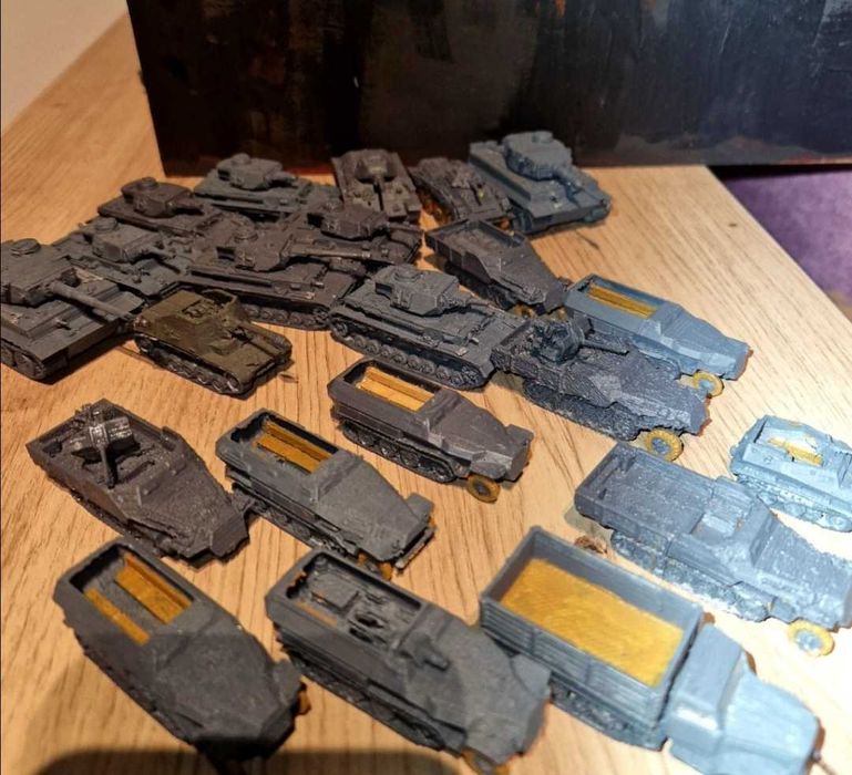 Czołgi modele 1:100