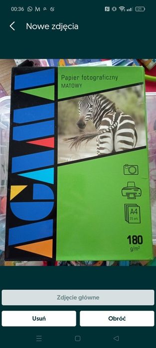 Papier fotograficzny do zdjęć Agama
