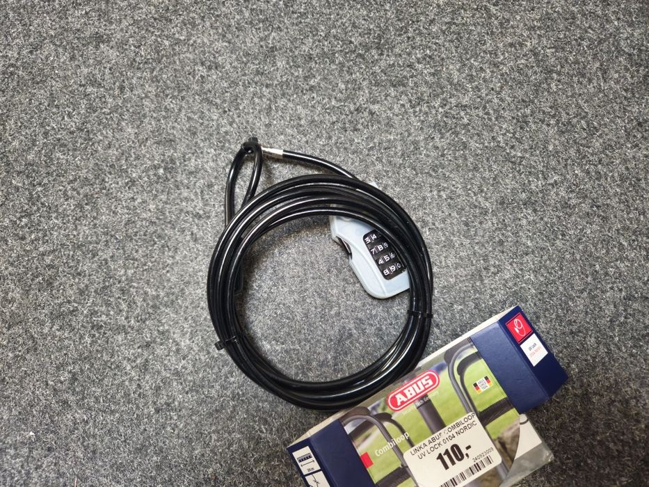 Linka zabezpieczająca ABUS Combiloop, 200cm, 5mm