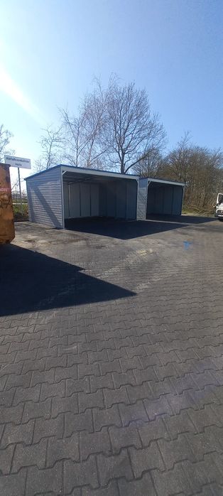 Wiata garażowa otwarta 6x4 carport premium