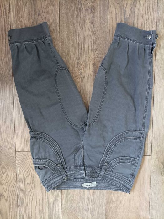 Spodnie/rybaczki szare Ichi Biz rozm S