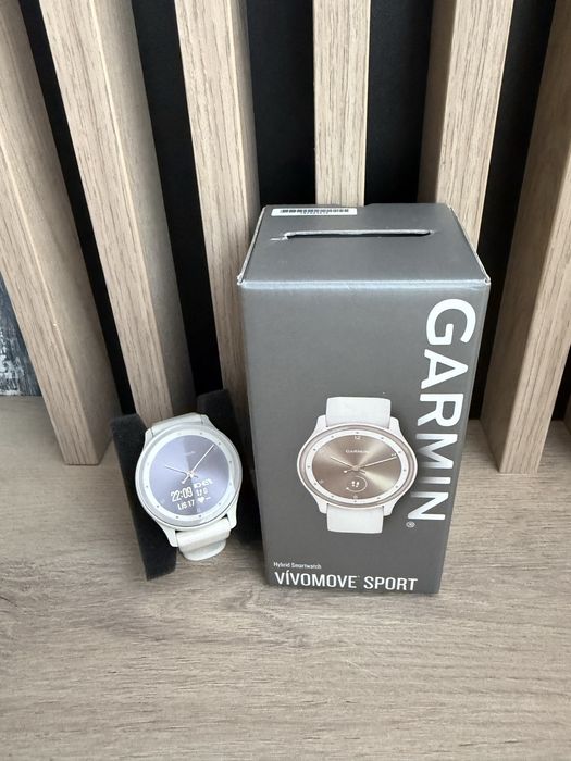 Garmin Vivomove Sport White Cream