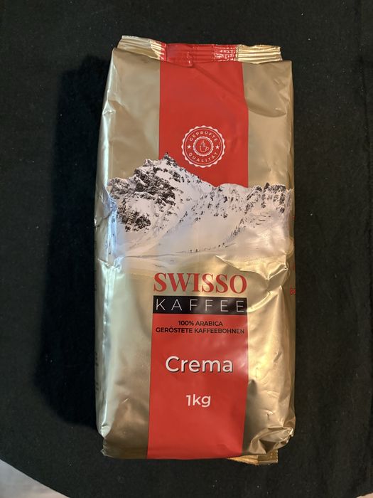 Kawa ziarnista Swisso Kaffee crema 1 kg - 3 opak