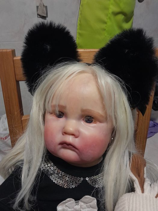 Bebe reborn enorme Charlotte agora descida de preco agora baixa de pre