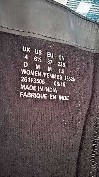 Чобітки шкіряні Clarks